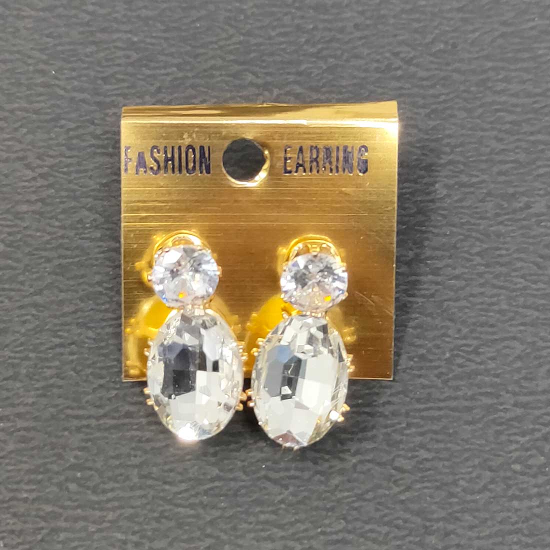 Anokhi Ada Metal Drop and Dangle Earrings for Girls and Women (White)-AK-02