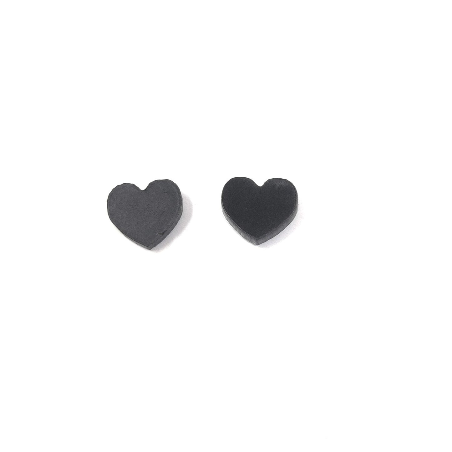 Anokhi Ada Plastic Magnetic Stud Earrings for both Girls and Boys (Black)-AL-19