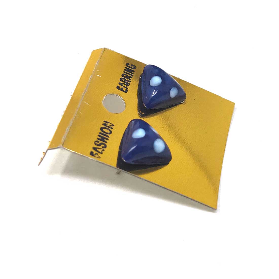Anokhi Ada Glass Stud Earrings for Girls and Women (Violet)-AM-12