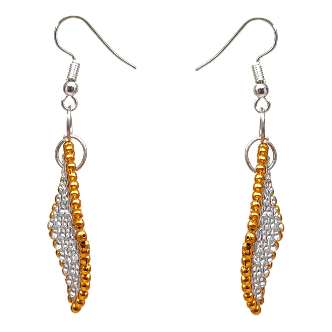 Anokhi Ada Handmade Metal Earrings  for Girls and Women (Silver)-AN-02