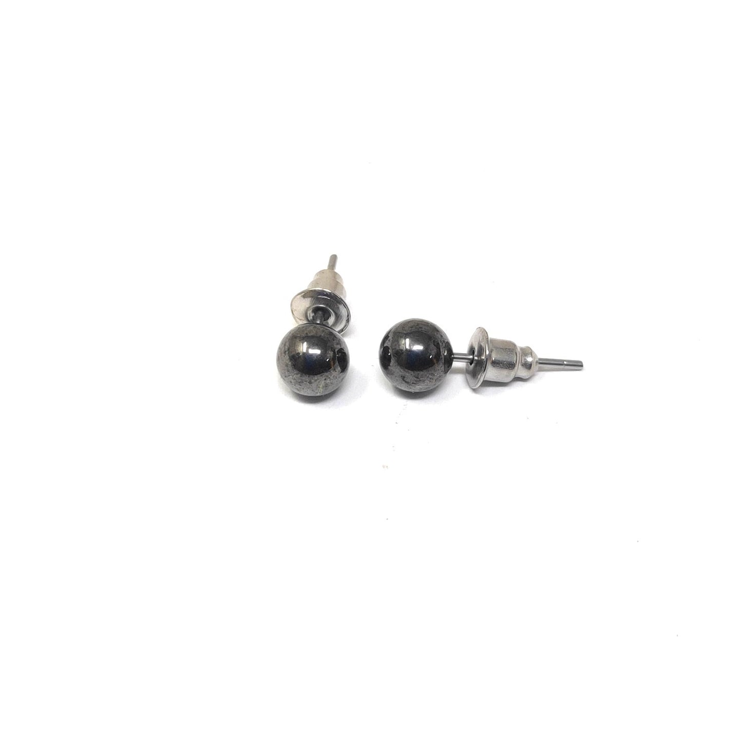 Anokhi Ada Round Metal Stud Earrings for Girls ( Antique, AS-01A )