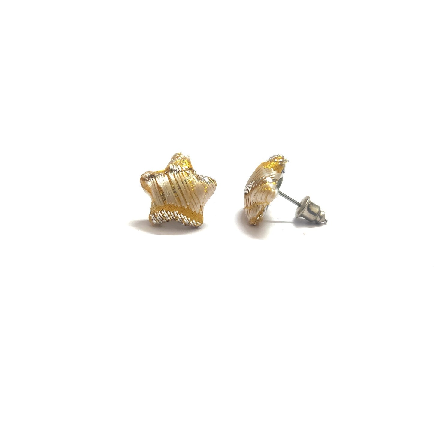 Anokhi Ada Fancy Small Star Shaped Stud Earrings for Girls ( Yellow, AS-07B )