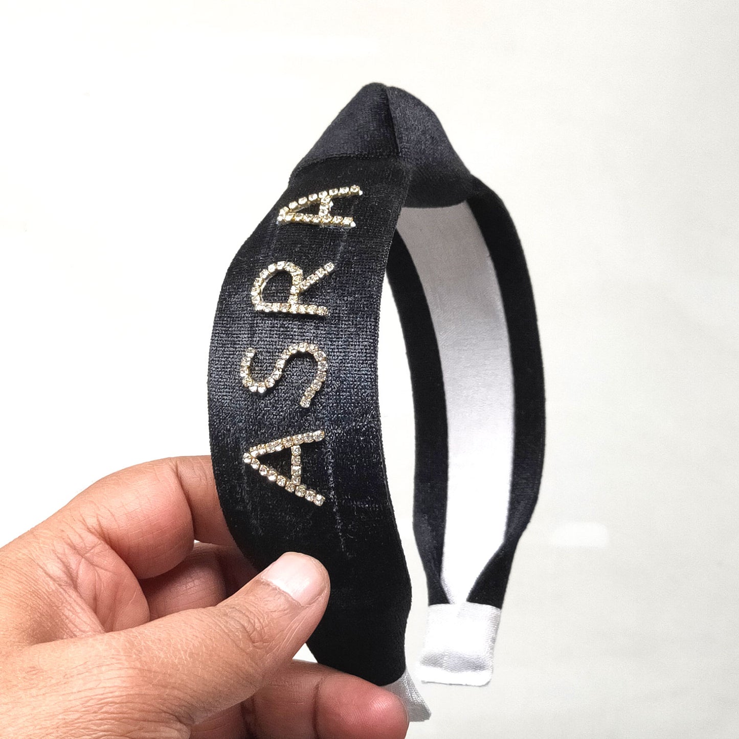 Anokhi Ada Name Knot Headband-(Black-001)