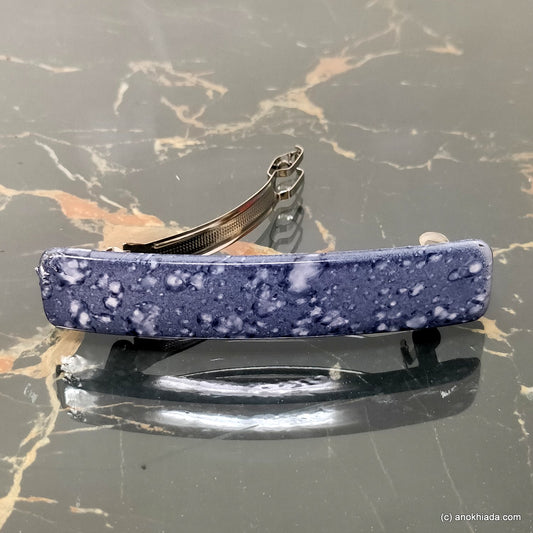 Textured French Barrette Hair Clip for Girls & Woman ( BD-02C )