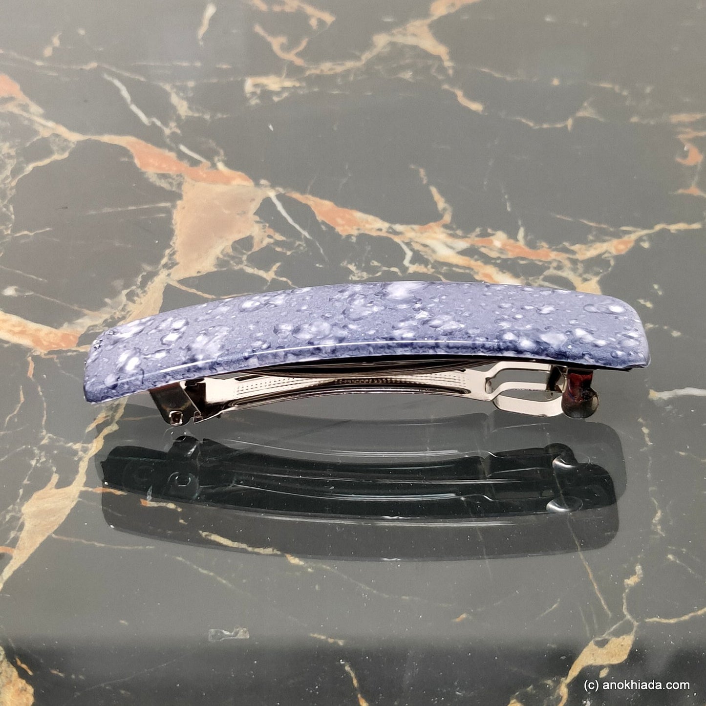 Textured French Barrette Hair Clip for Girls & Woman ( BD-02C )