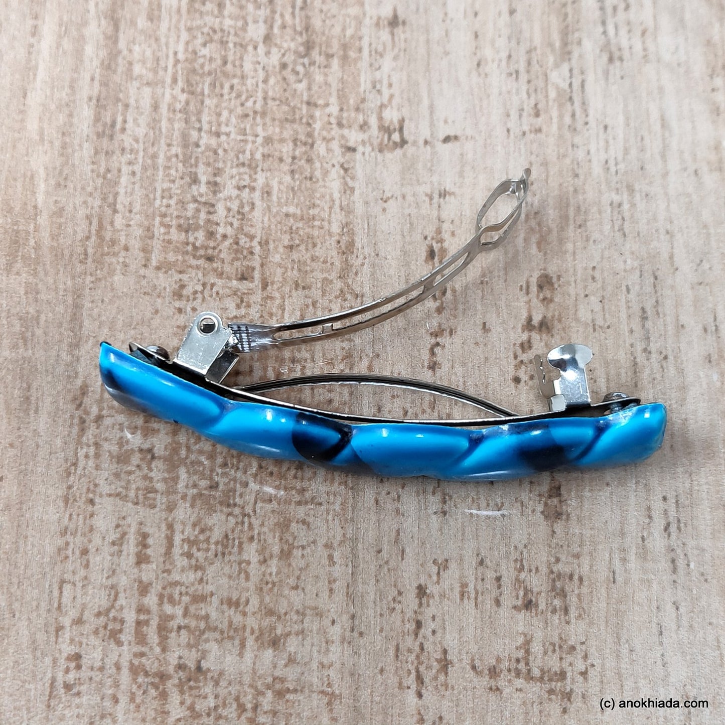 Textured French Barrette Hair Clip for Girls & Woman ( BD-05C )