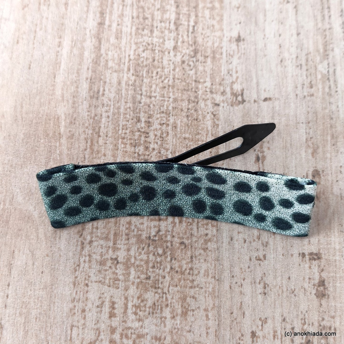 Anokhi Ada Tiger Print Large Tik Tak Hair Clips-BF-12