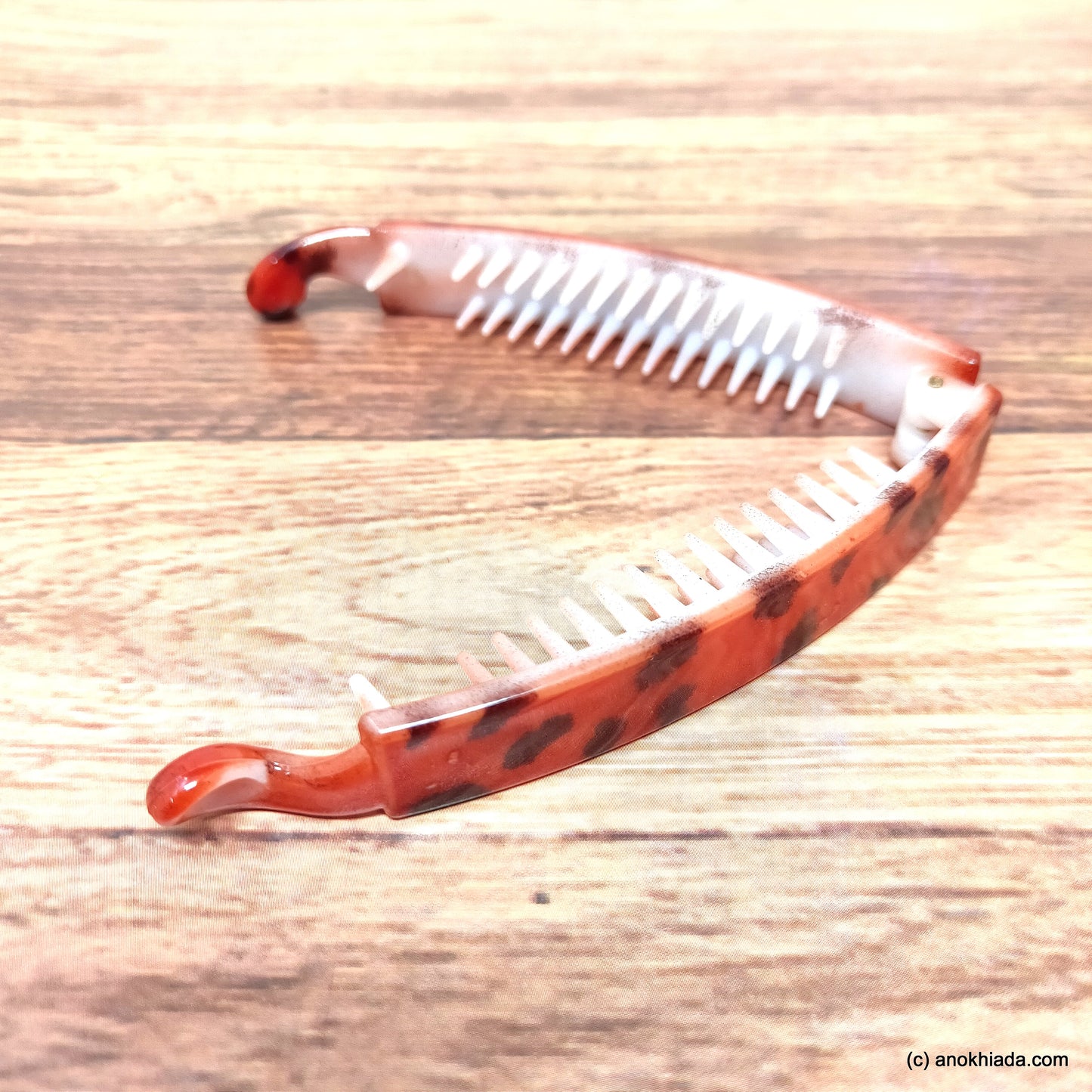 Premium Banana Hair Clip for Girls & Woman (Tiger Print) - ZF-03