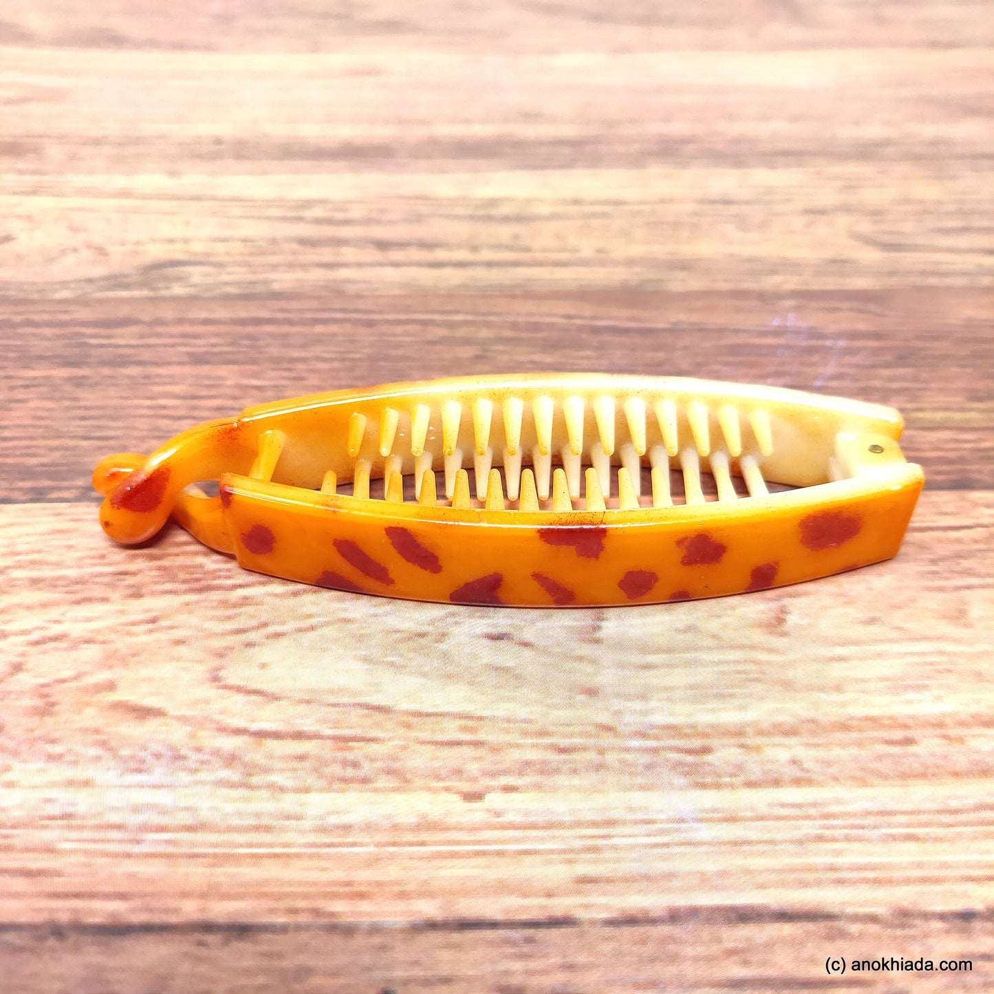 Premium Banana Hair Clip for Girls & Woman (Tiger Print) - ZF-04