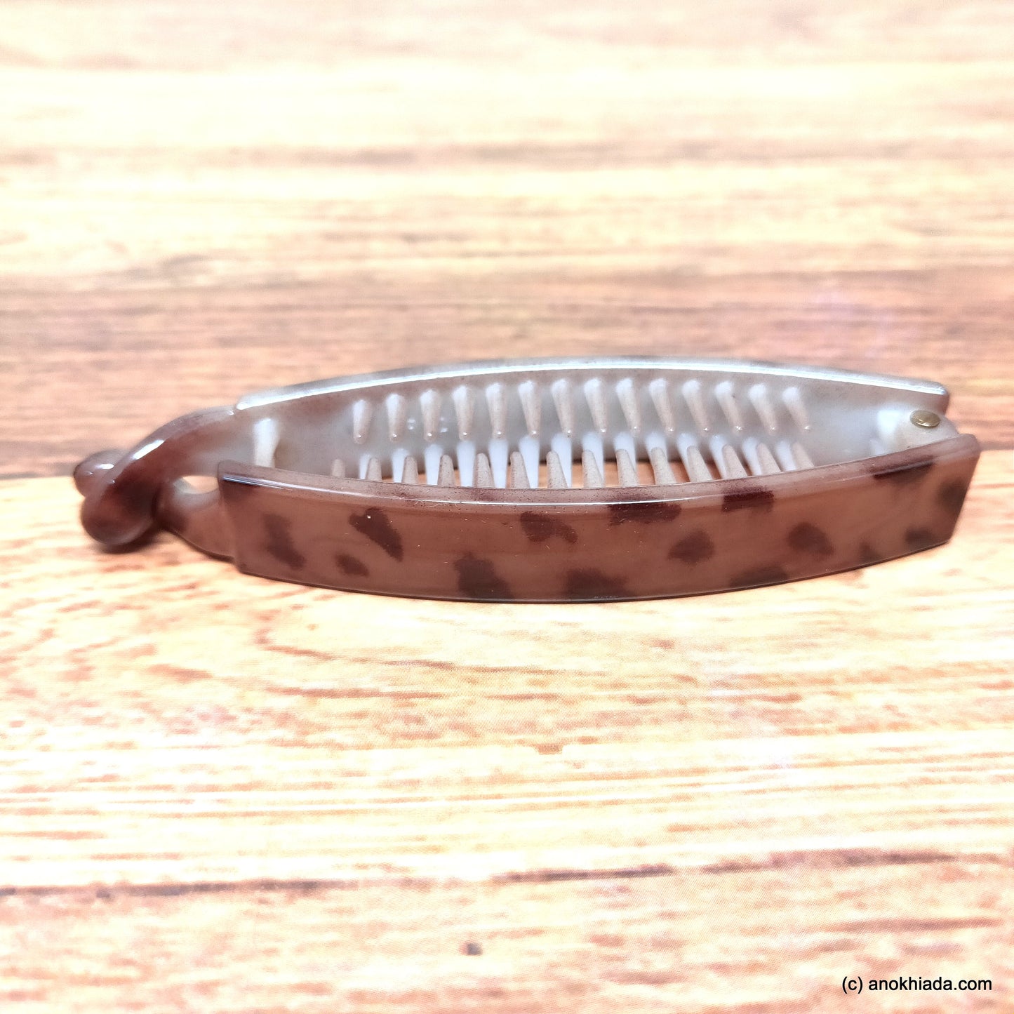 Premium Banana Hair Clip for Girls & Woman (Tiger Print) - ZF-06
