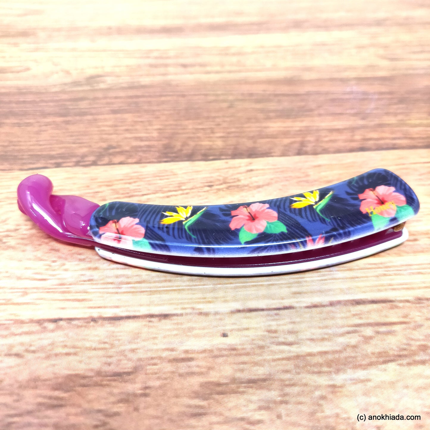 Premium Banana Hair Clip for Girls & Woman (Honey) - ZF-10