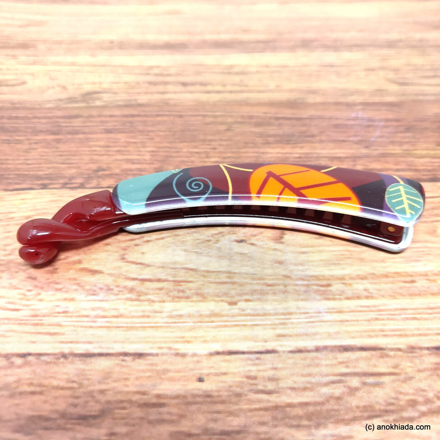 Premium Banana Hair Clip for Girls & Woman (Honey) - ZF-12