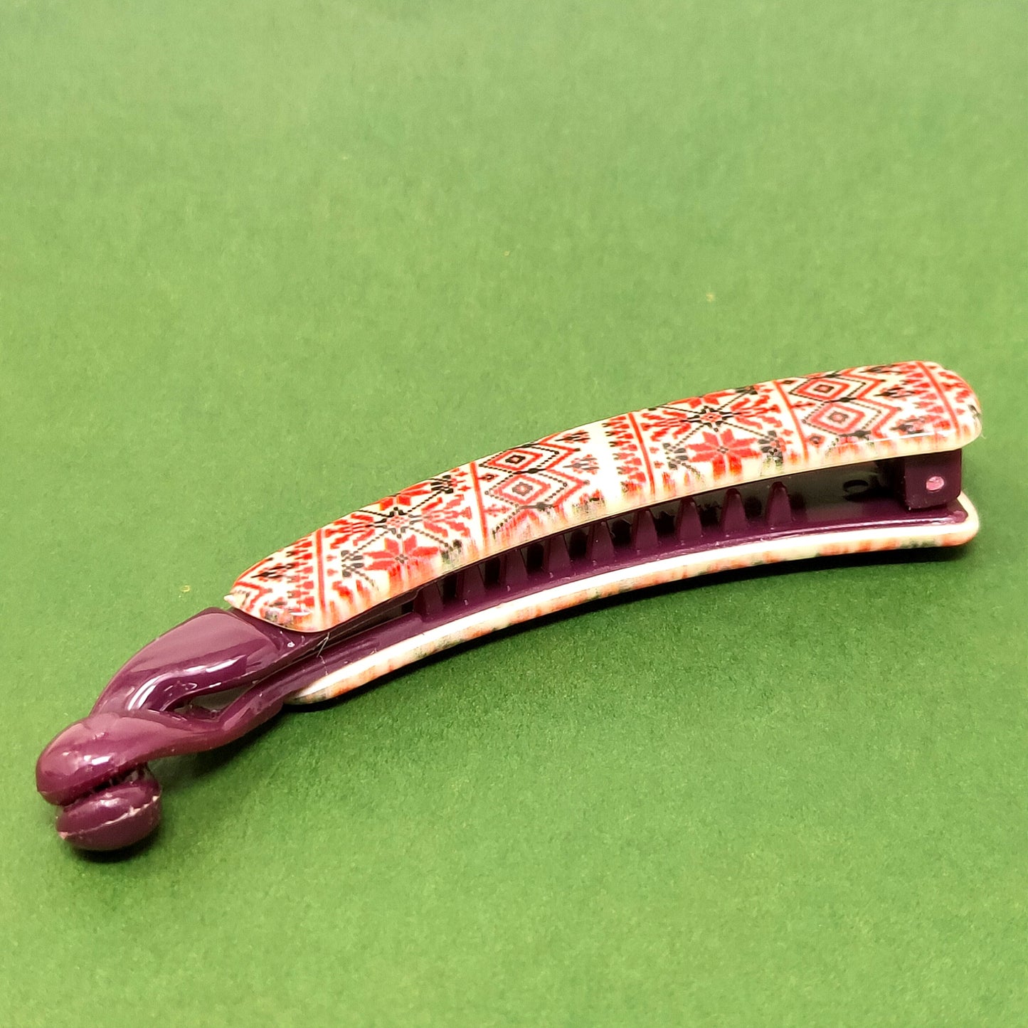 Textured Banana Hair Clip for Girls & Woman - ZF-66