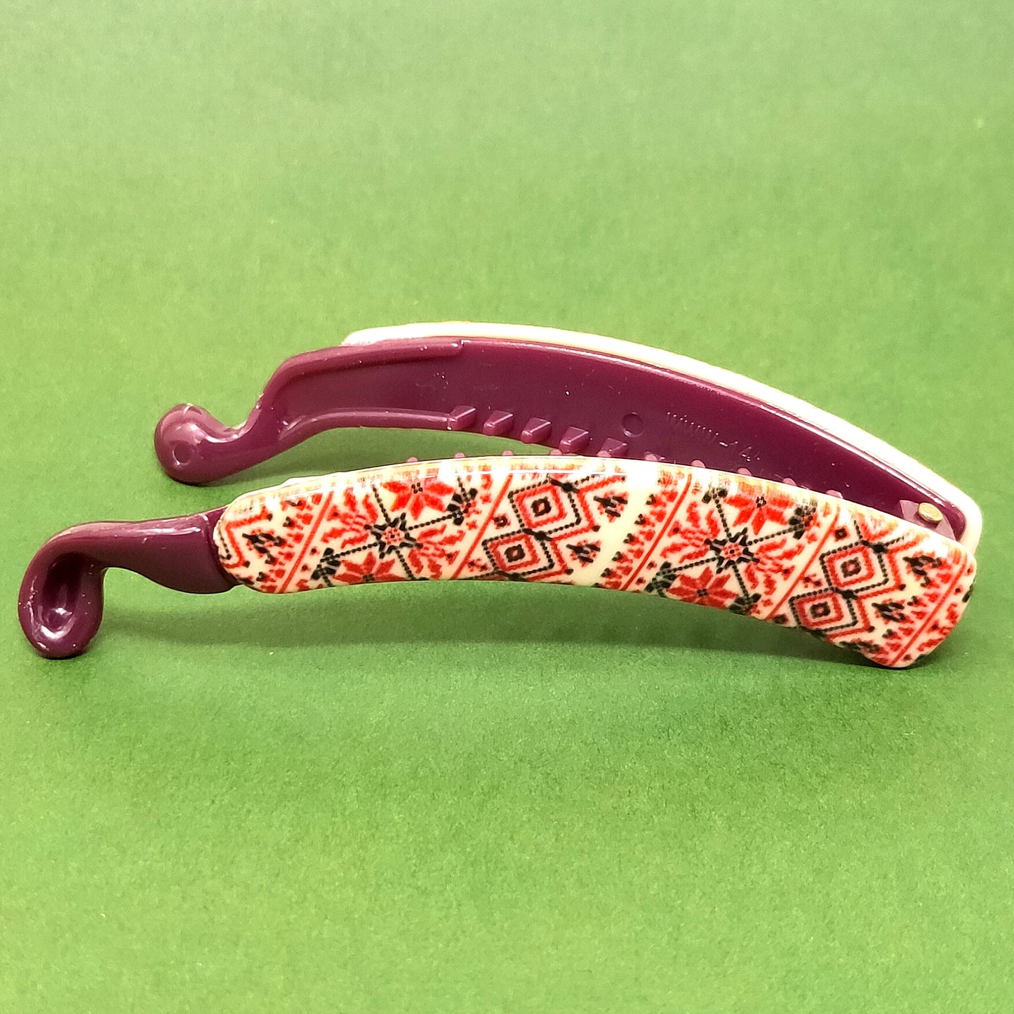 Textured Banana Hair Clip for Girls & Woman - ZF-66