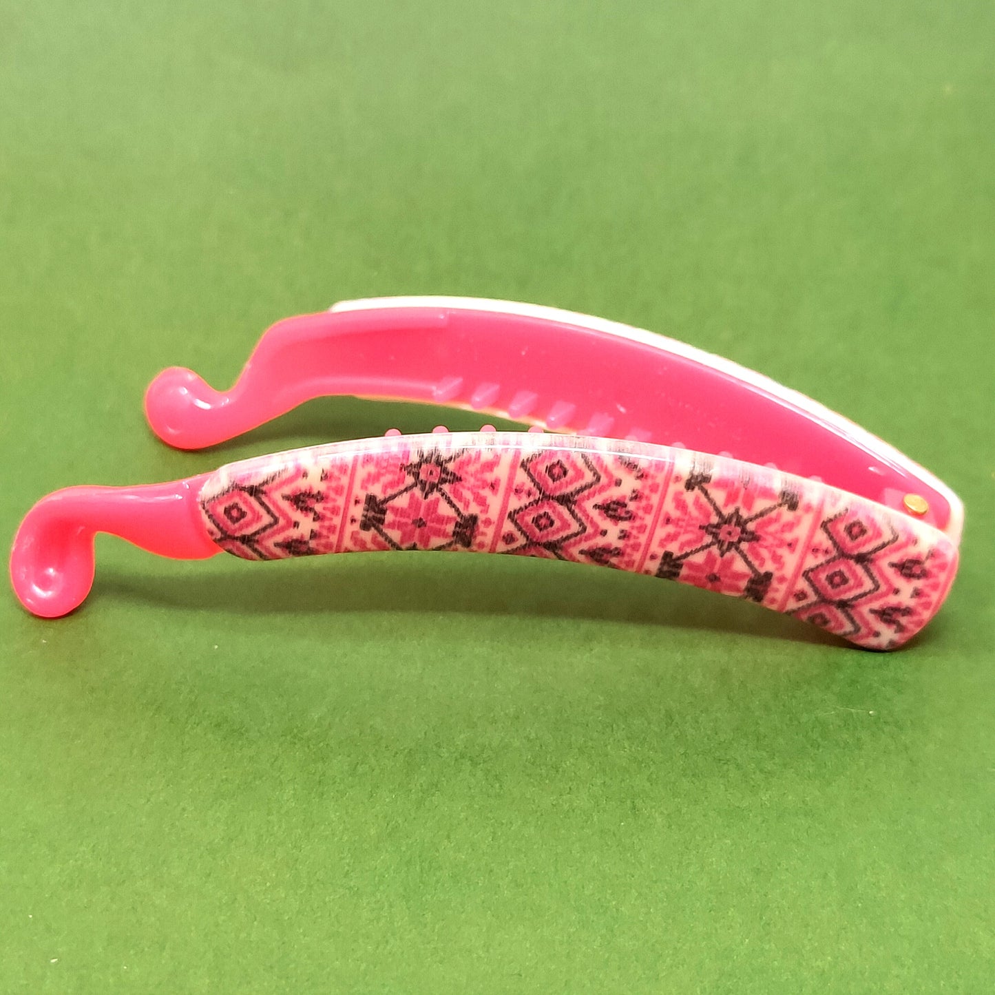 Textured Banana Hair Clip for Girls & Woman - ZF-67