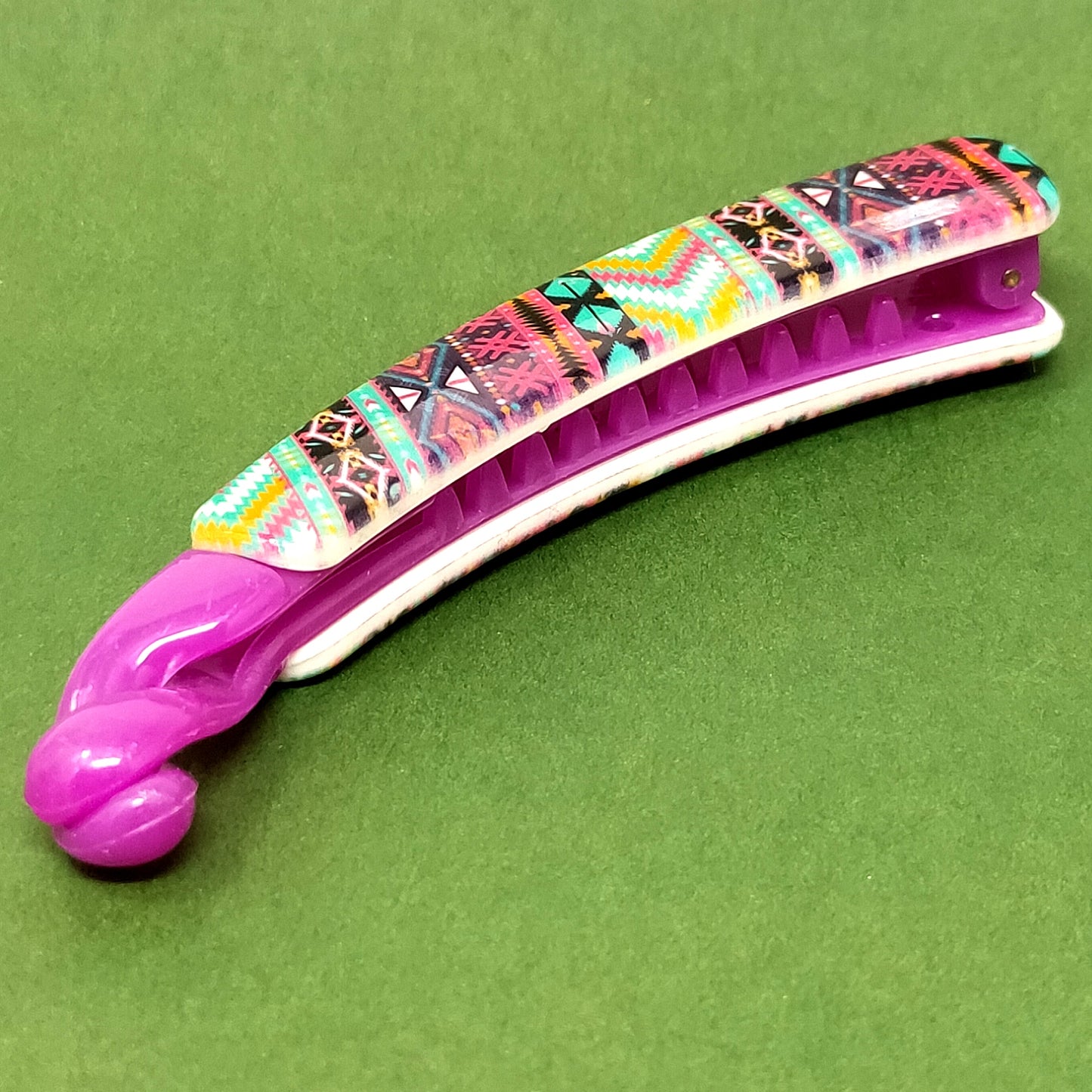 Textured Banana Hair Clip for Girls & Woman - ZF-75