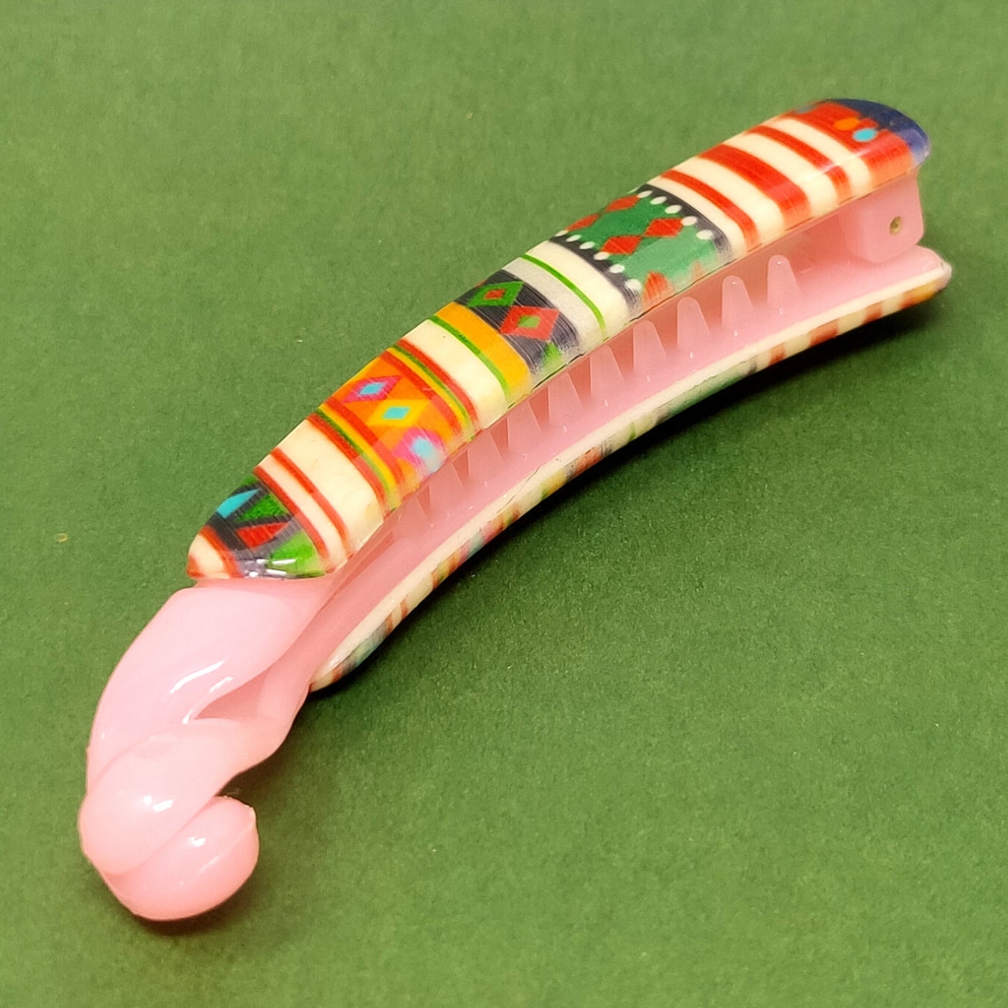 Textured Banana Hair Clip for Girls & Woman - ZF-83