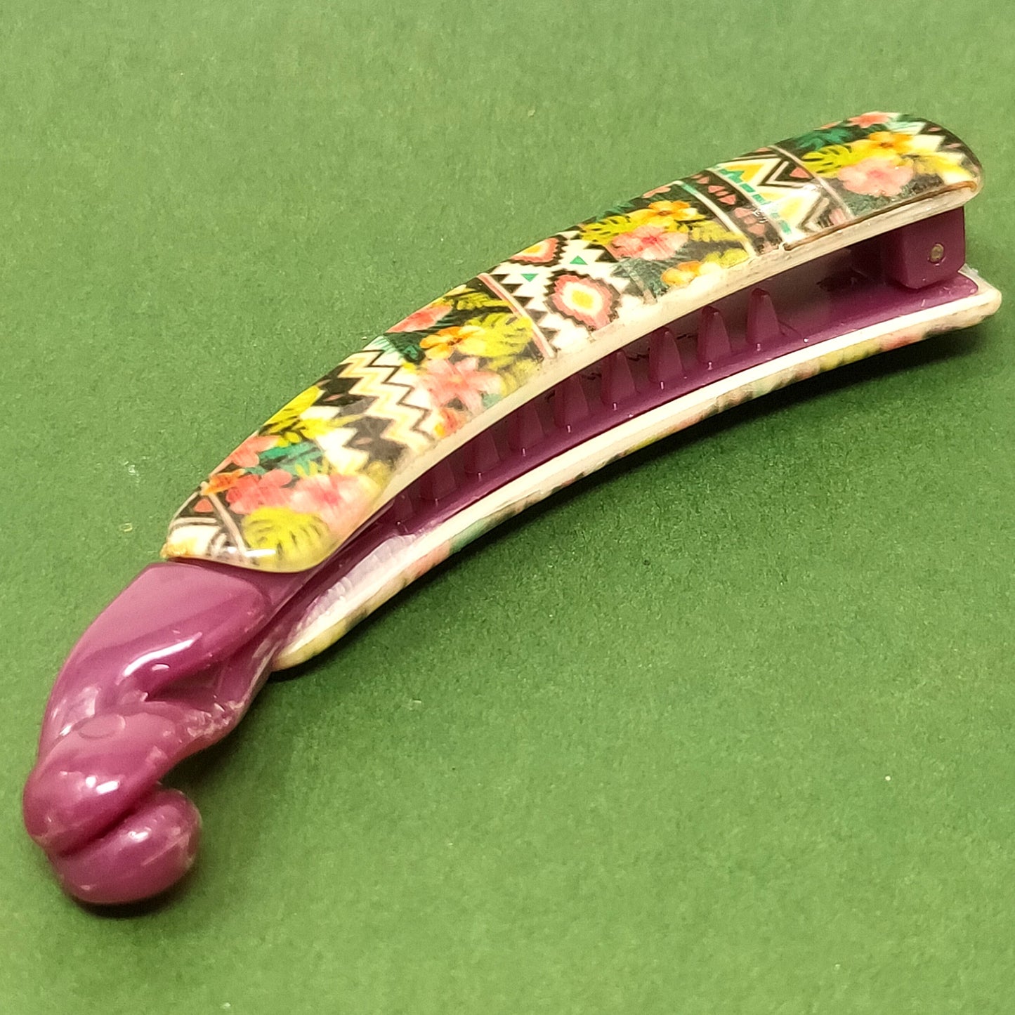 Textured Banana Hair Clip for Girls & Woman - ZF-85