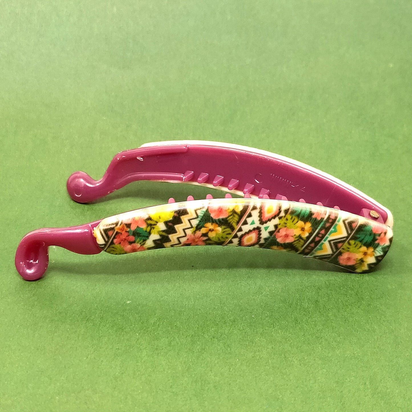 Textured Banana Hair Clip for Girls & Woman - ZF-85