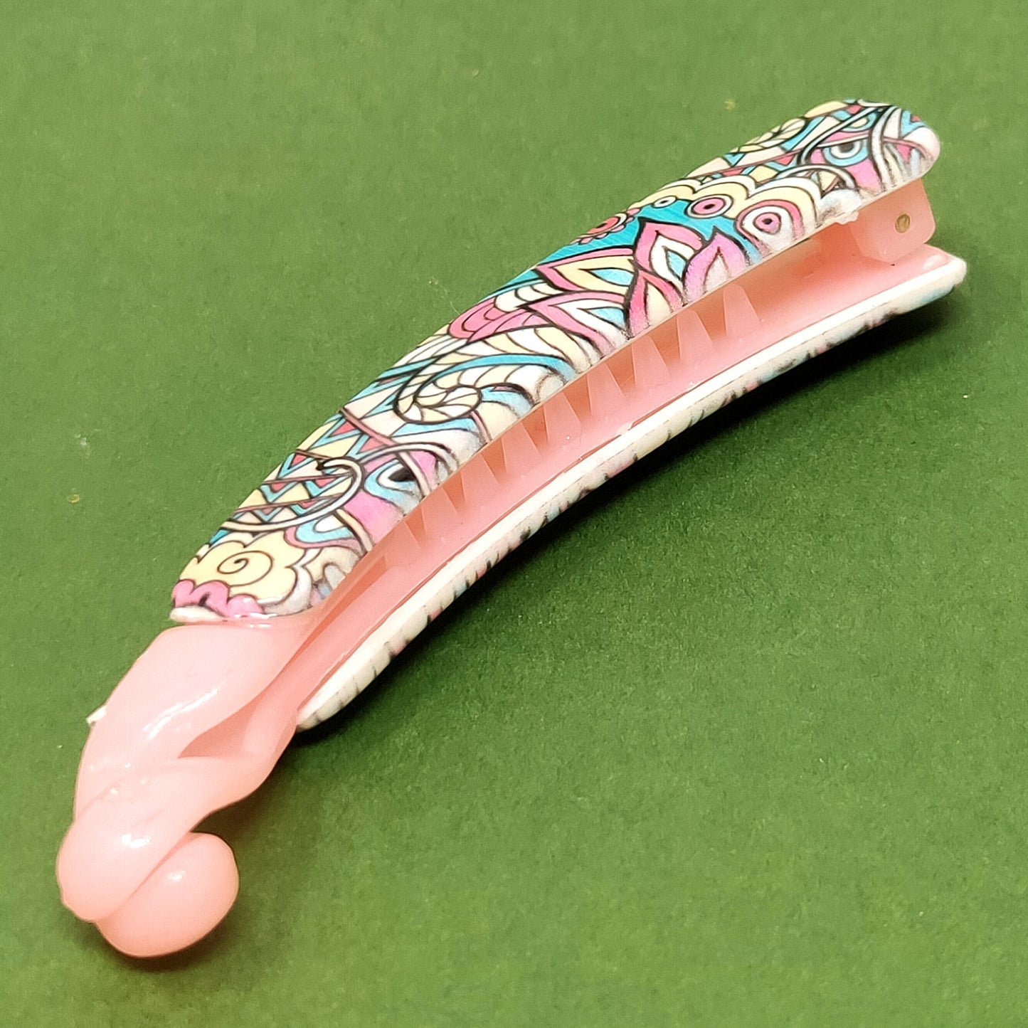 Textured Banana Hair Clip for Girls & Woman - ZF-88