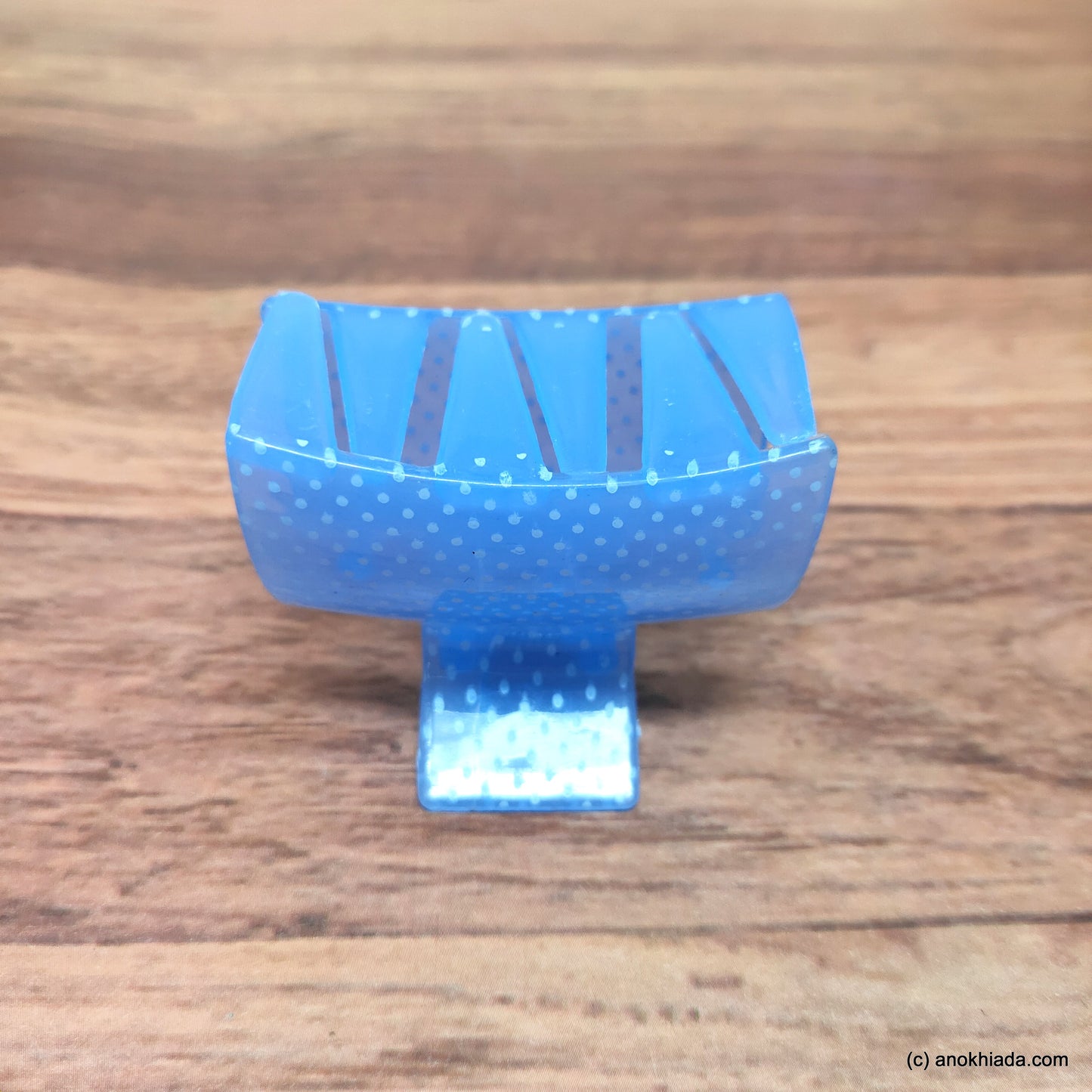 Sky Blue Translucent Hair Claw - C-62