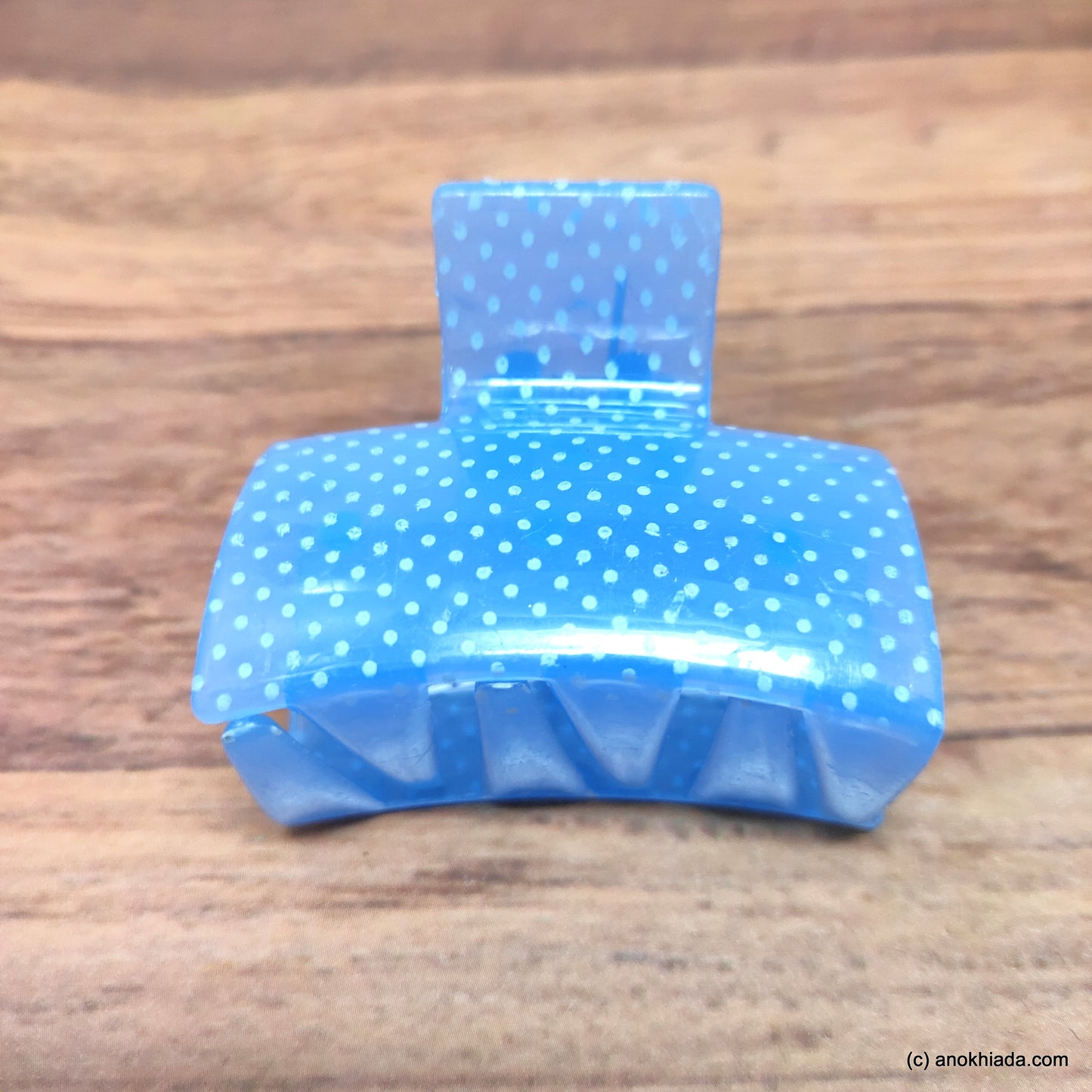 Sky Blue Translucent Hair Claw - C-62