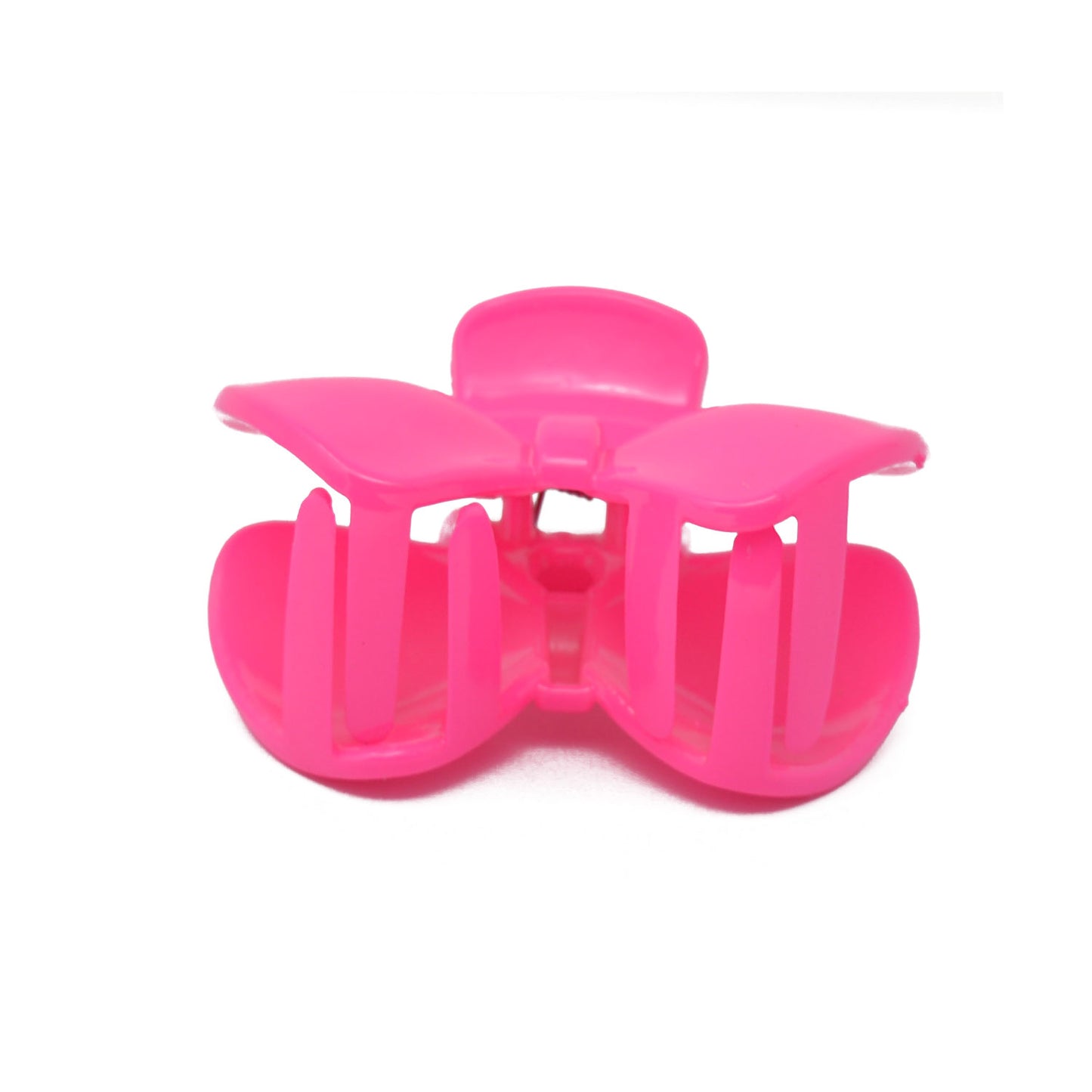 Bow Hair Clutcher for Girls and Women (Fuschia) - 035