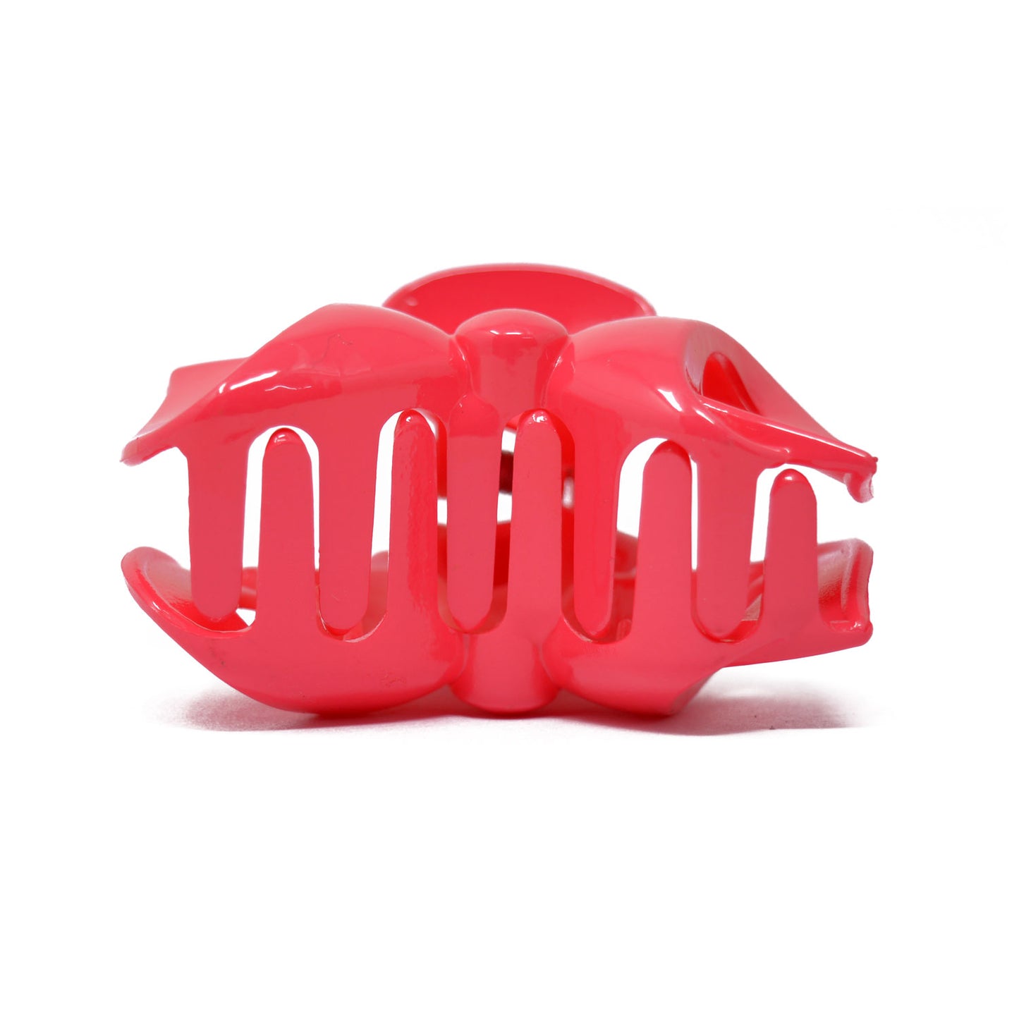 Red Bow Hair Claw - 057