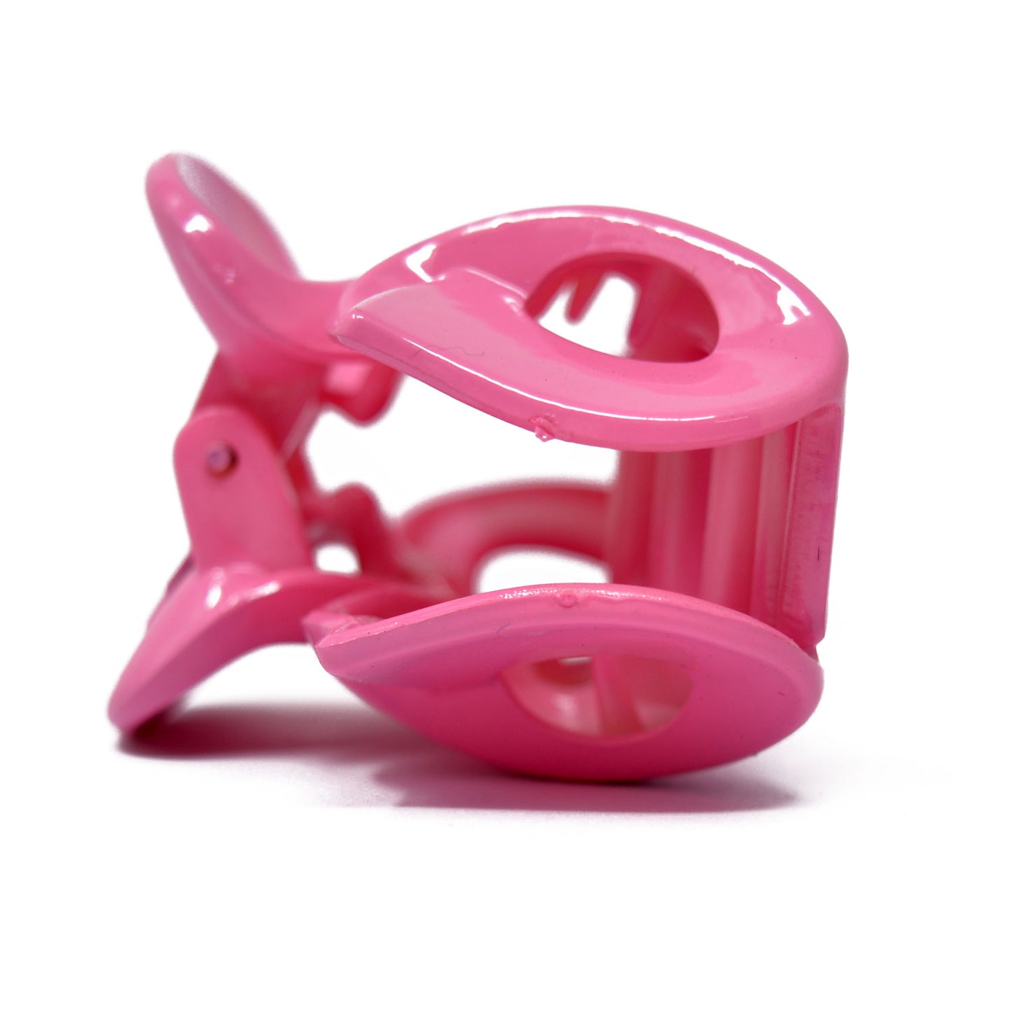 Dark Pink Bow Hair Claw - 058