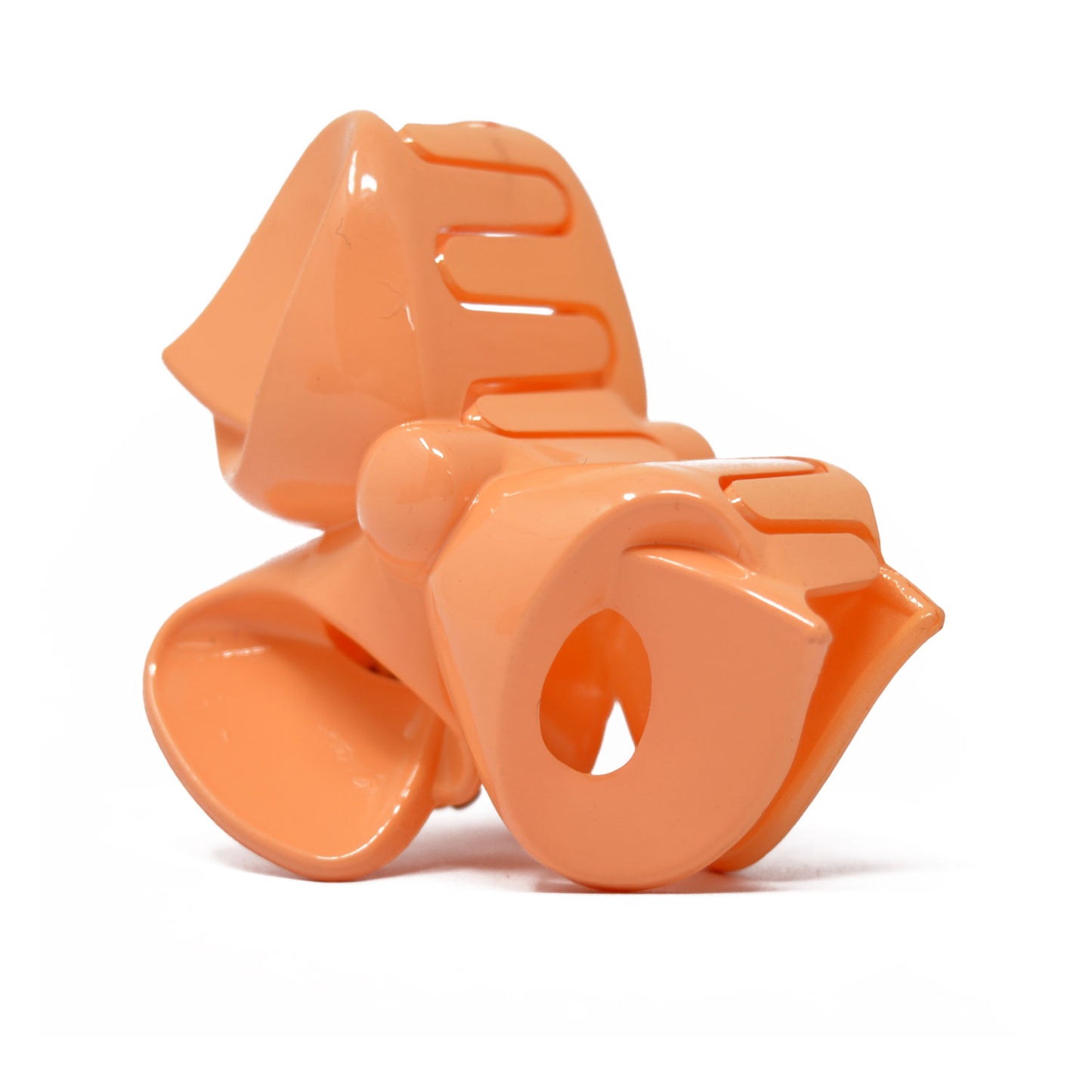 Peanut Brown Bow Hair Claw - 061