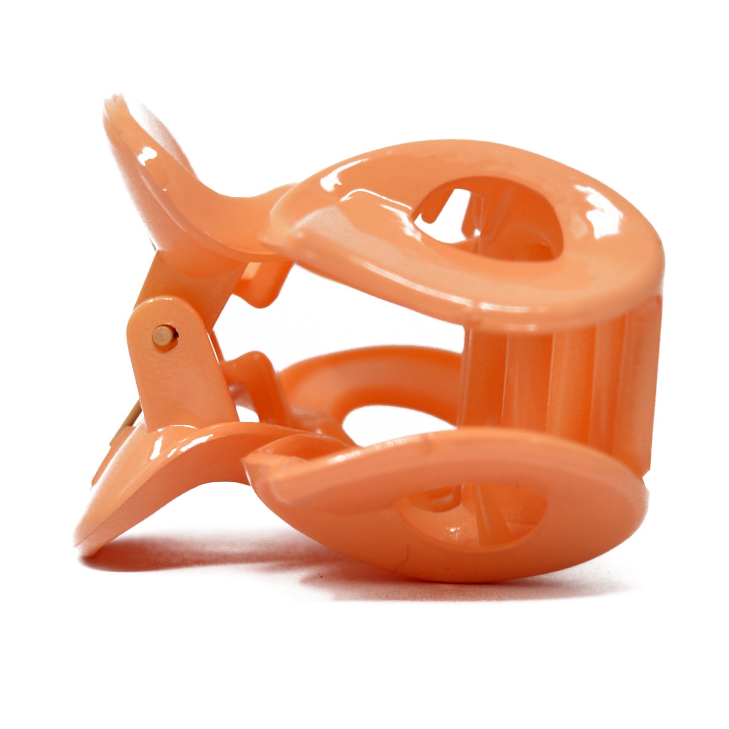 Peanut Brown Bow Hair Claw - 061