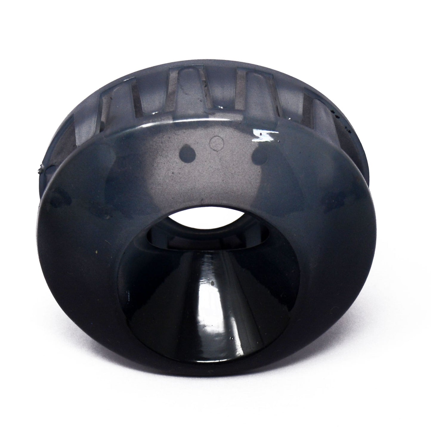 Grey Translucent Oval Hair Claw - 072