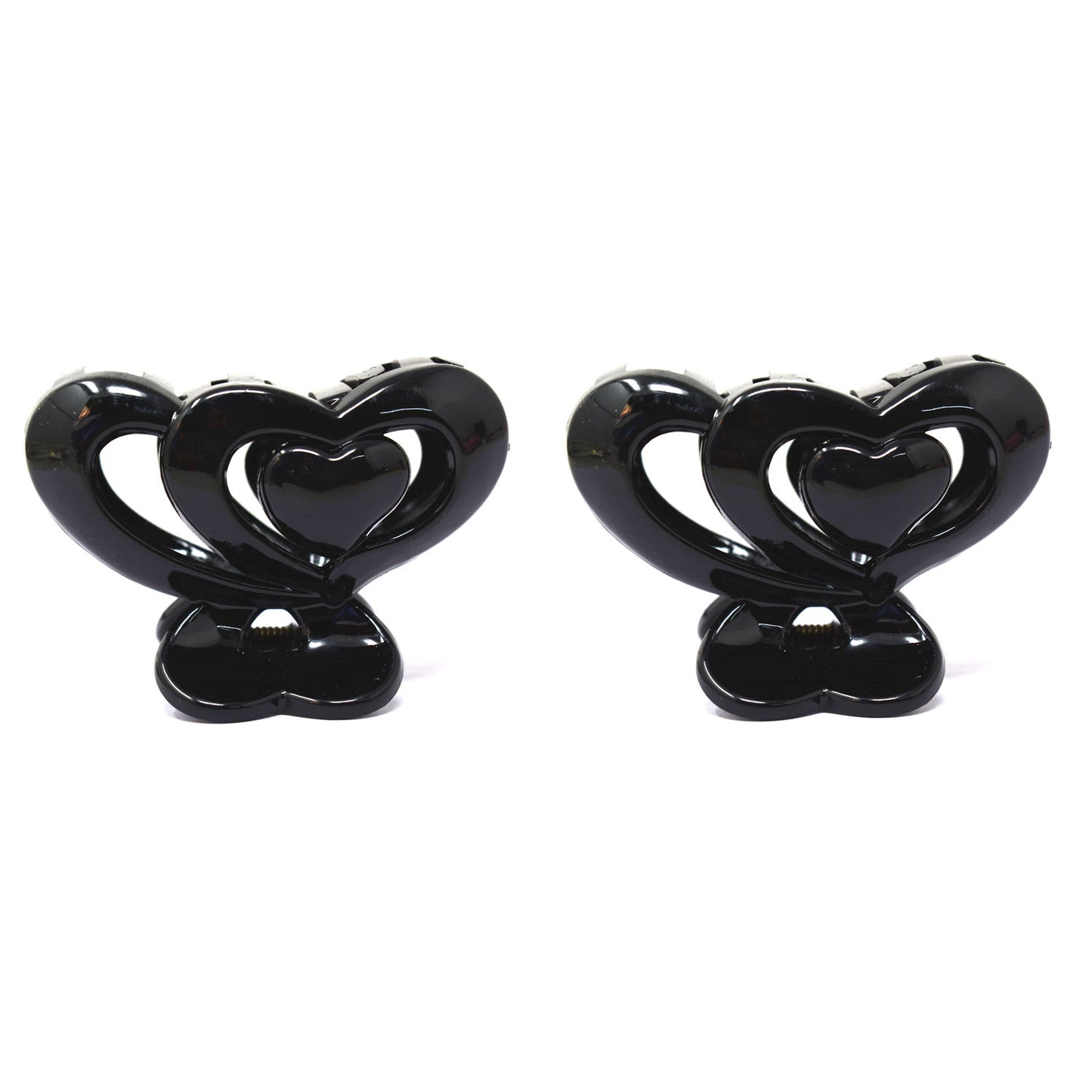 Heart Design Hair Clutch-085