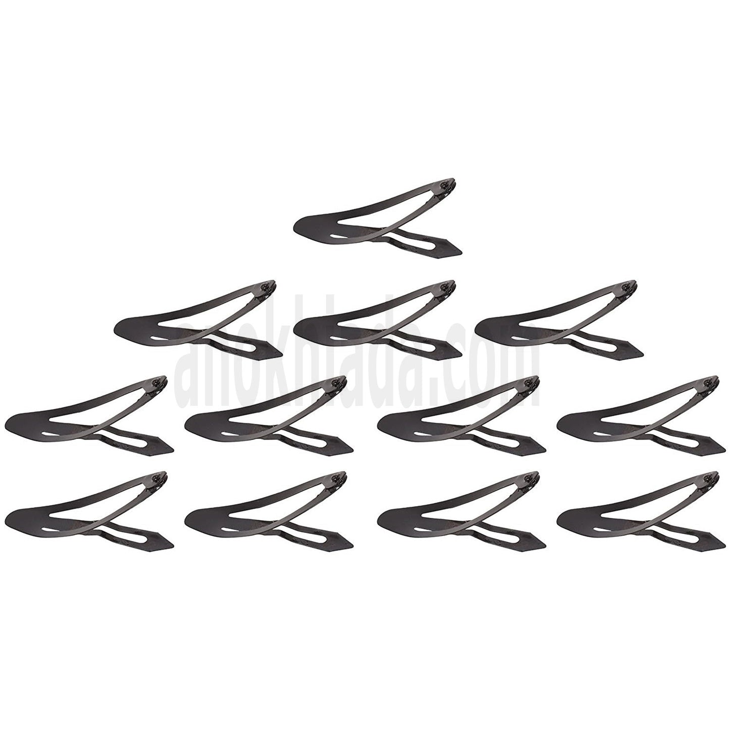 Oval Tik-Tak Hair Clips