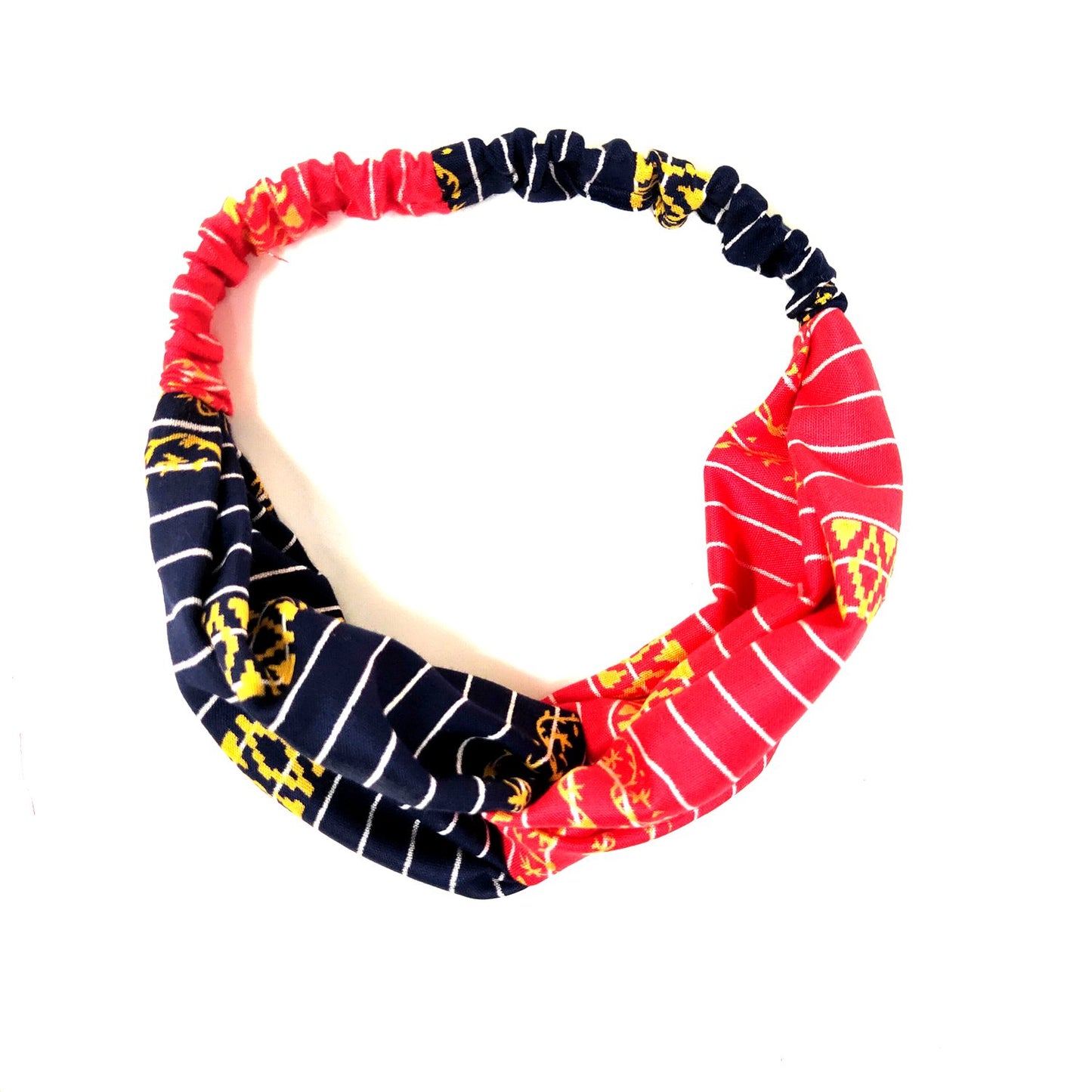 Dual Tone Scrunchie and Headband Combo (21-04)
