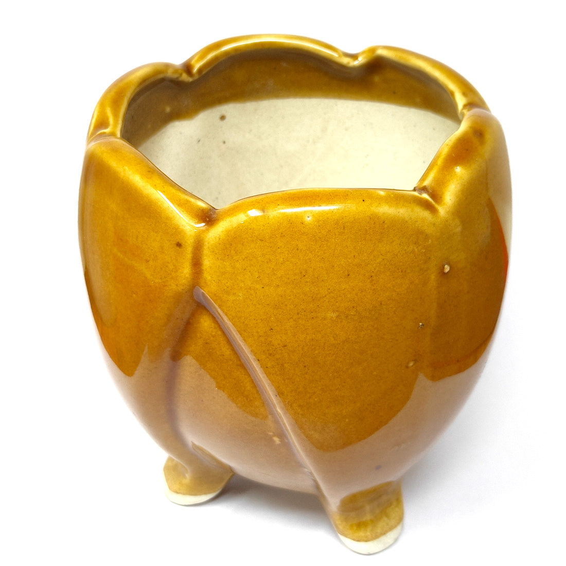 Anokhi Ada Ceramic Planters Pots for Home Decoration ( Light Brown, DA-003)