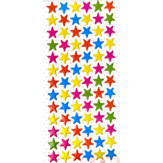 Multi-Colour Small Stars Stickers for Kids -DB-013