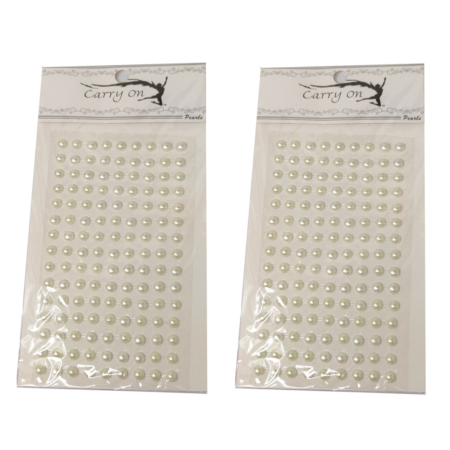6mm Half Pearl Bead (Pack of 2 sheets, DC-01)