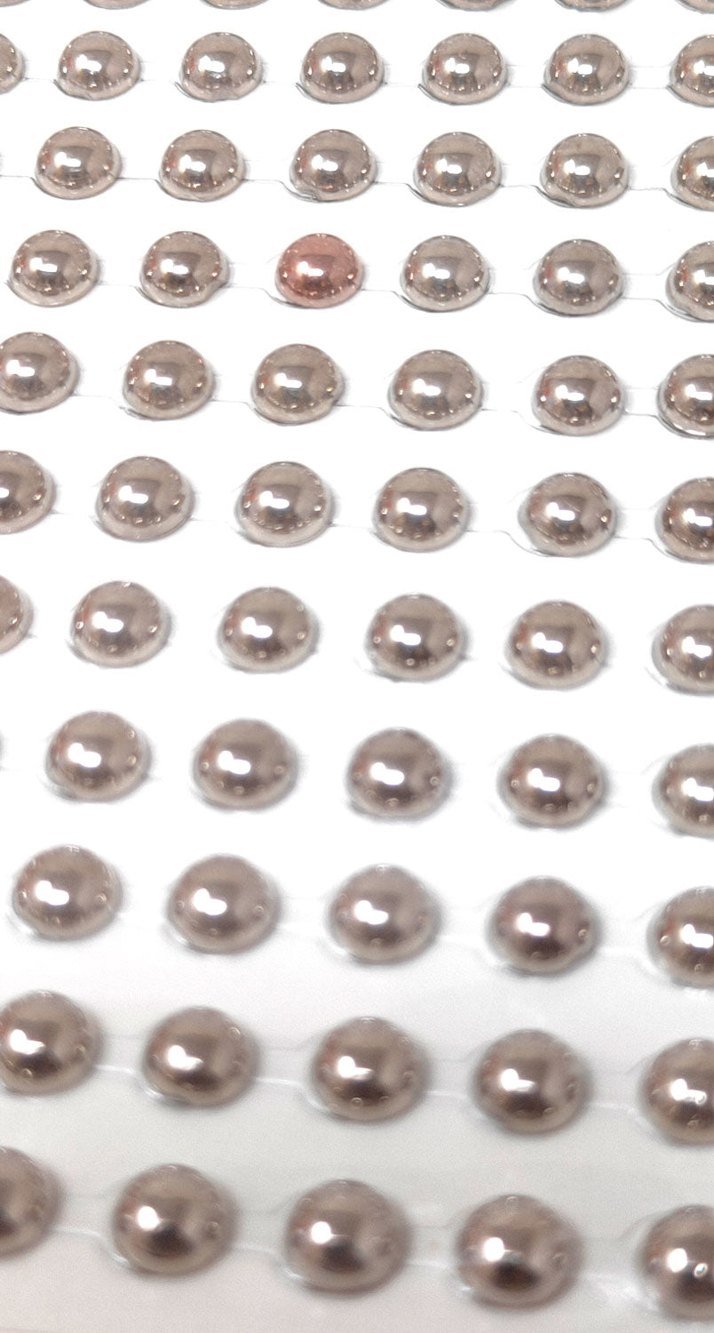6mm Half Pearl Bead (Pack of 2 sheets, DC-04)