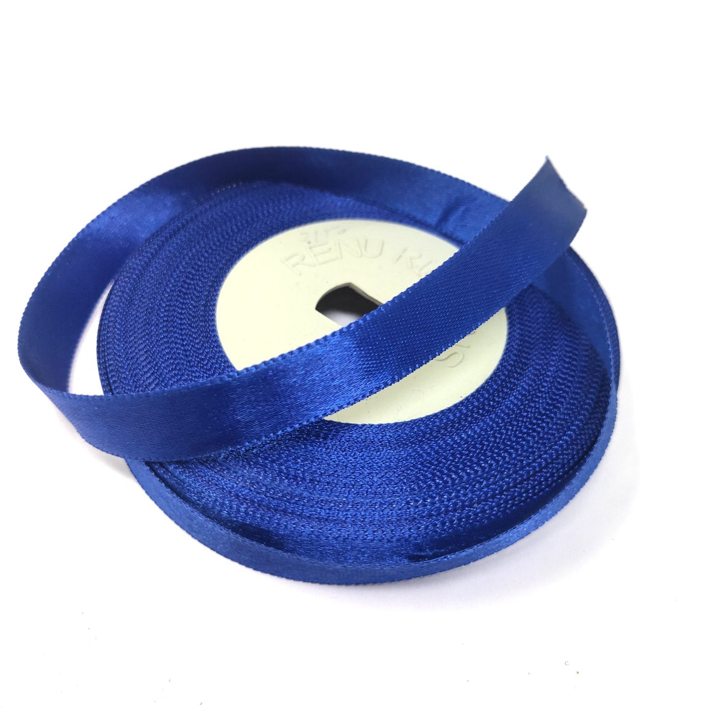 Anokhi Ada 12.5mm (Half inch) Violet Double Side Satin Ribbon (Ribbon-064)
