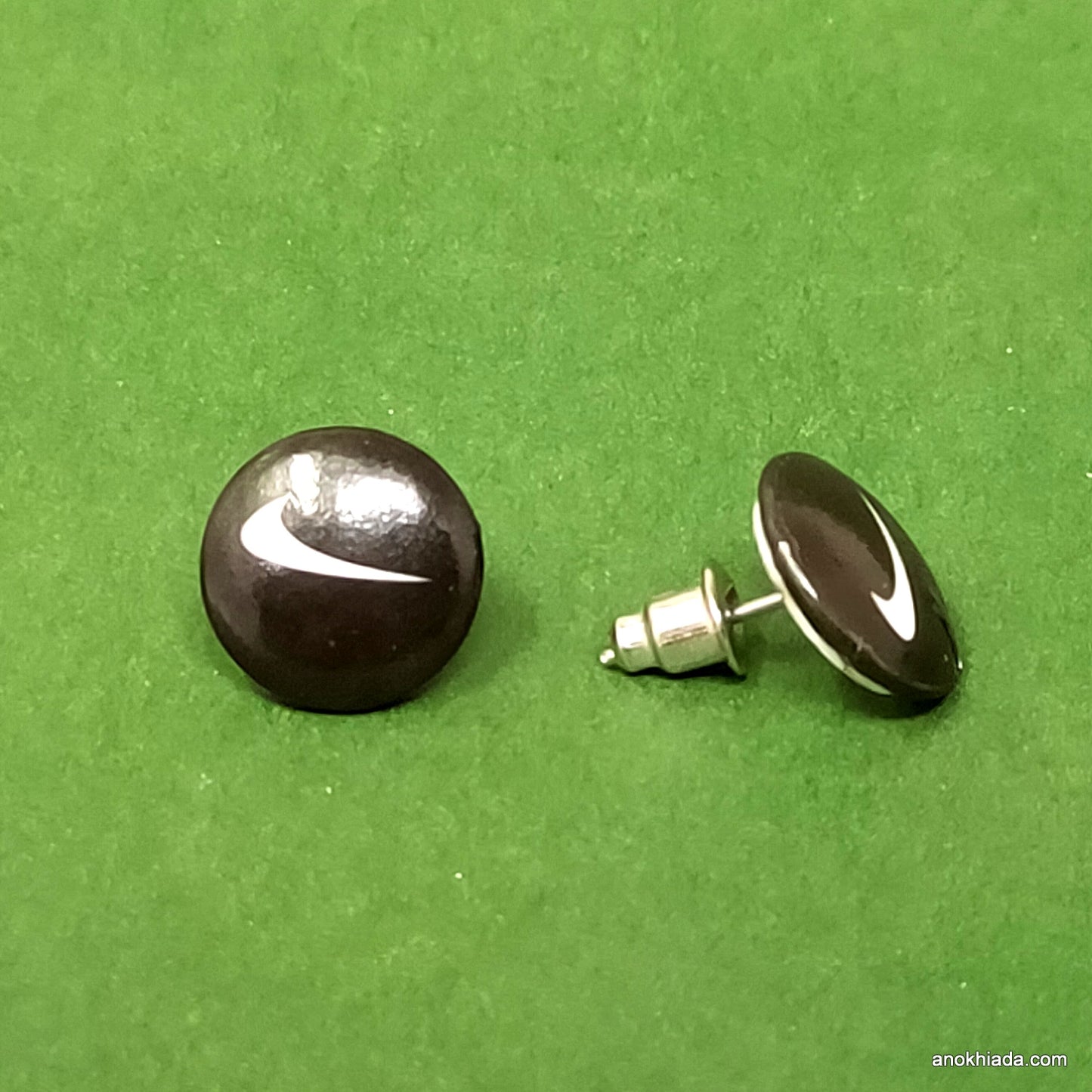 Anokhi Ada Round Button Stud Earrings for Girls and Women (Multi-Colour, Pack of 12 Pairs)-AQ-06