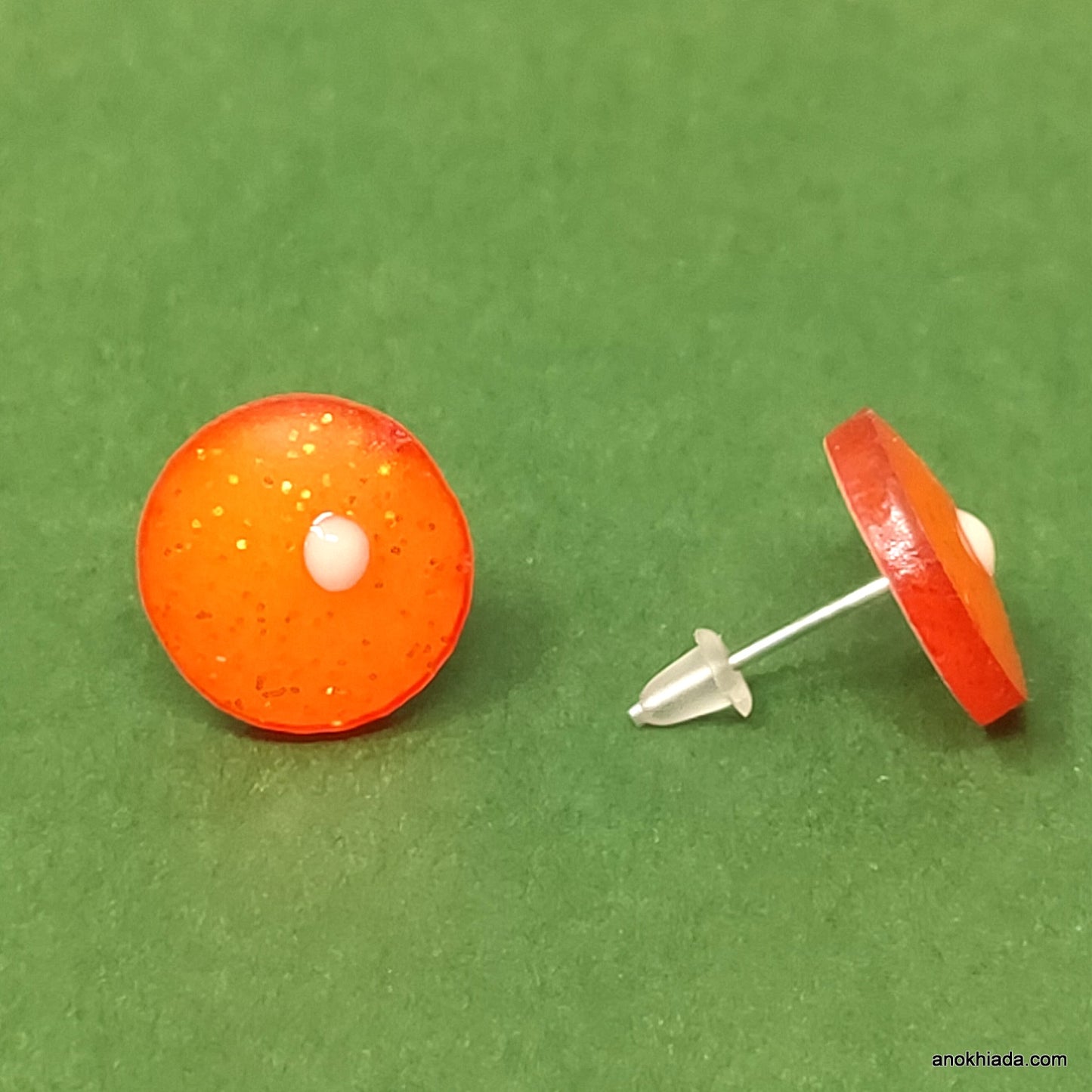 Anokhi Ada Round Stud Earrings for Girls and Women (Multi-Colour, Pack of 6 Pairs)-AR-03