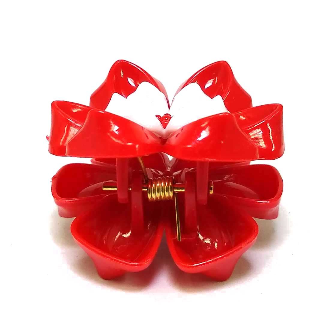 Anokhi ADA Floral Hair Clutcher for Girls and Women (One Hair Clutcher, Red) -C-51