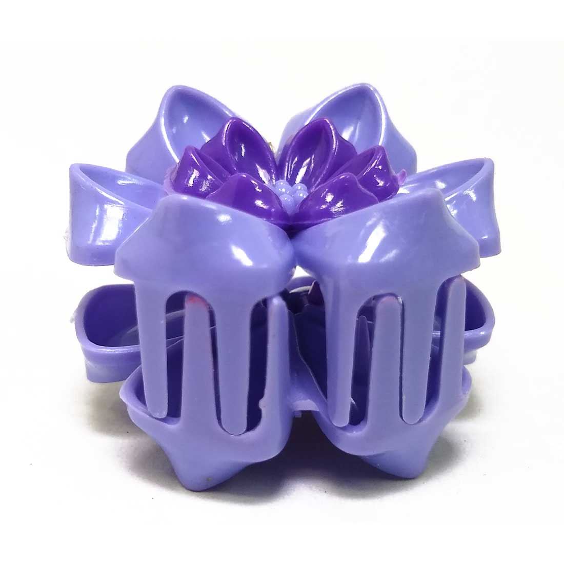 Anokhi ADA Floral Hair Clutcher for Girls and Women (One Hair Clutcher, Purple) -C-48