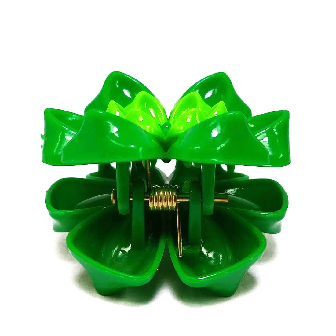 Anokhi ADA Floral Hair Clutcher for Girls and Women (One Hair Clutcher, Dark Green) -C-45