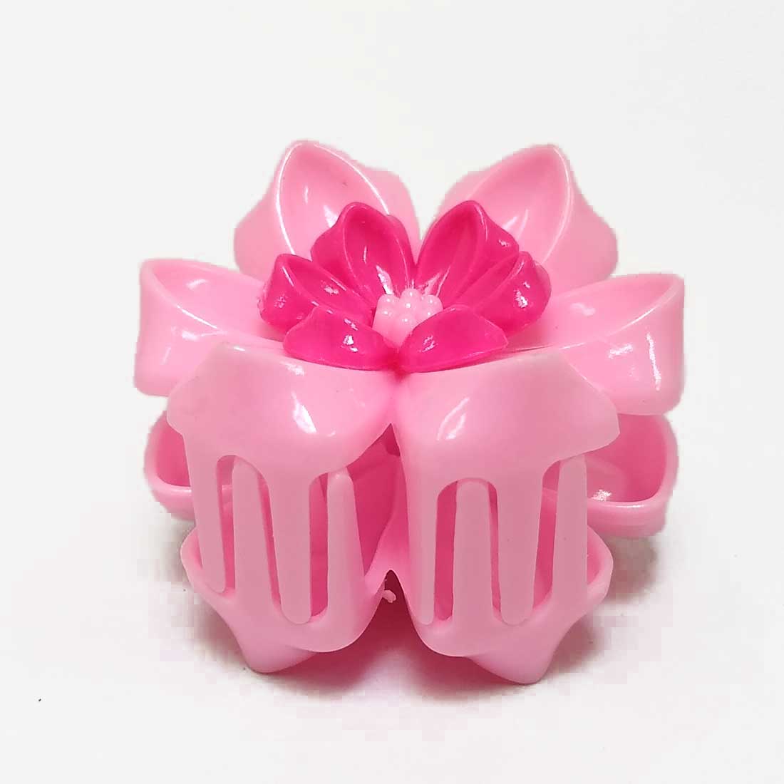 Anokhi ADA Floral Hair Clutcher for Girls and Women (One Hair Clutcher, Light Pink) -C-49