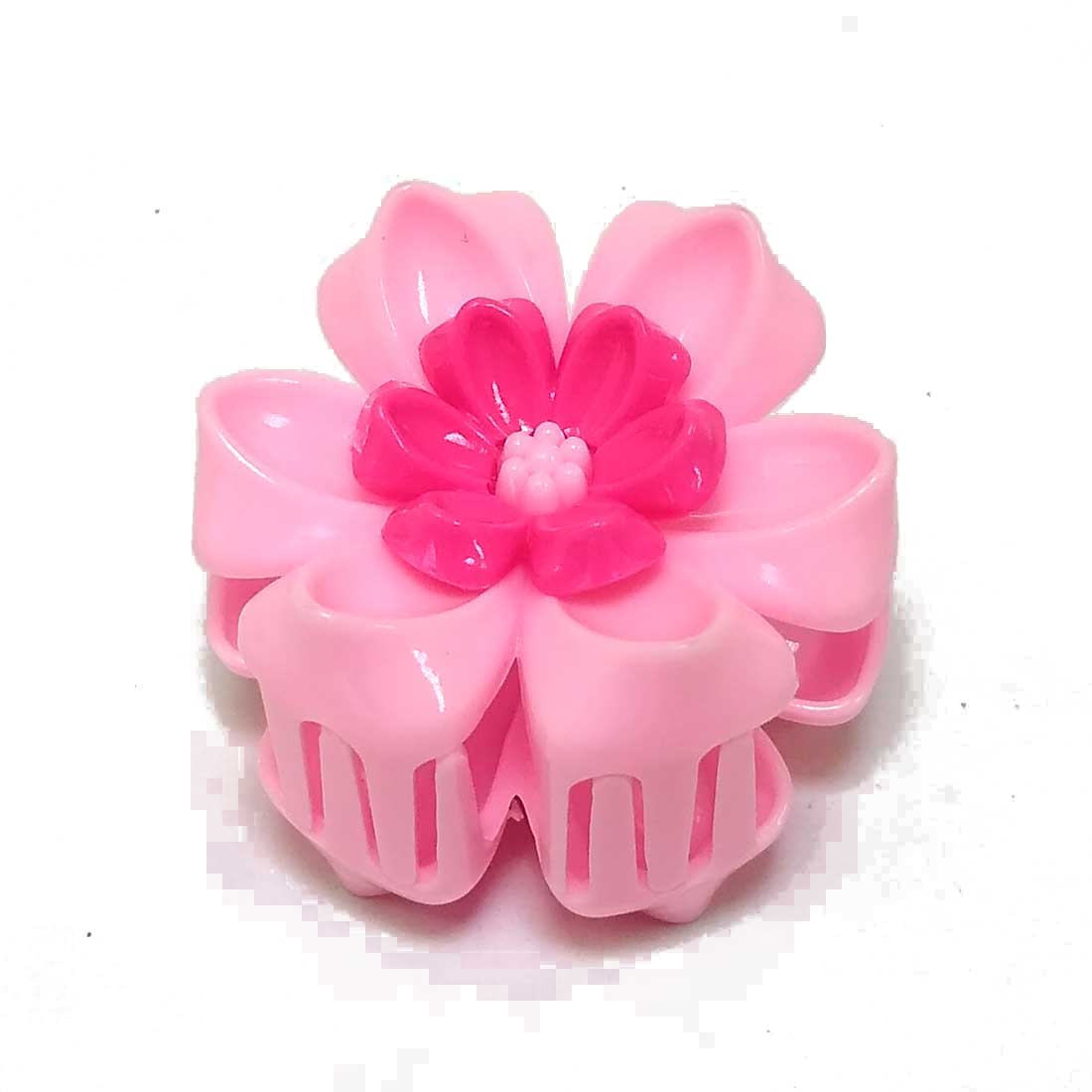 Anokhi ADA Floral Hair Clutcher for Girls and Women (One Hair Clutcher, Light Pink) -C-49