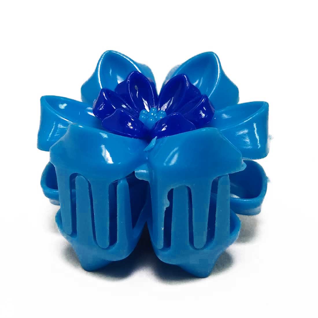 Anokhi ADA Floral Hair Clutcher for Girls and Women (One Hair Clutcher, Sky Blue) -C-52