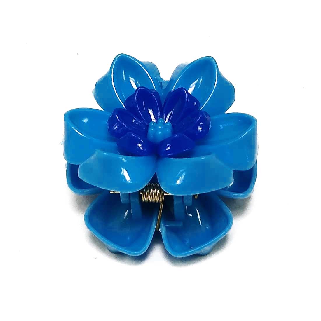 Anokhi ADA Floral Hair Clutcher for Girls and Women (One Hair Clutcher, Sky Blue) -C-52