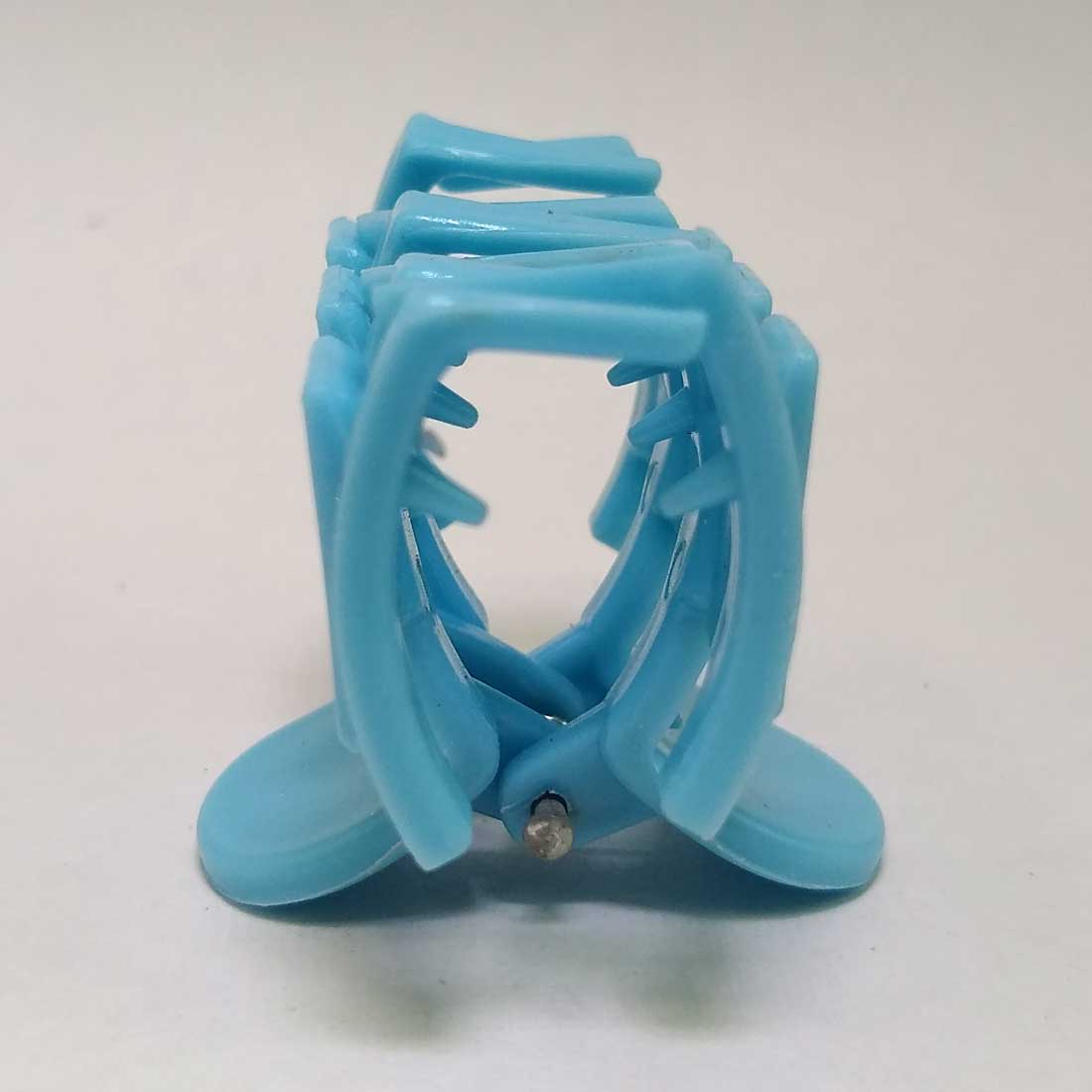 Anokhi ADA Zig-Zag Hair Clutcher for Girls and Women (One Hair Clutcher, Blue) -C-22